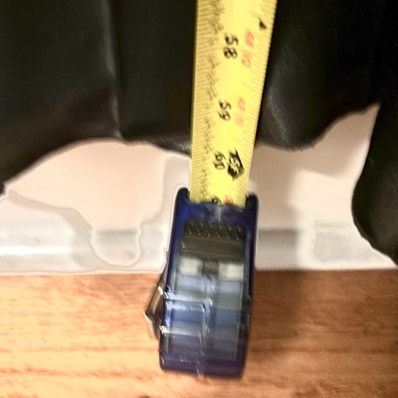 BETSY & ADAM Black Purple Silver Metallic Ombre Pleated Maxi Gown Dress 14M - Picture 12 of 12